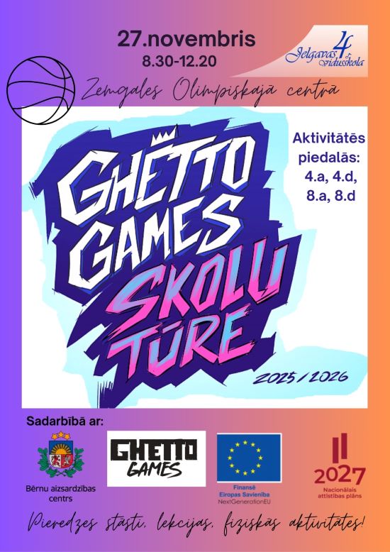 Getto games skolu tūre